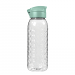 Curver Dots butelis 0,45 l skaidrus žalias