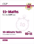 KNYGA Bookshop Cgp Books 11+ CEM 10-Minute Tests: Maths - Ages 10-11 Book 2 (with Online Edition)