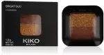 KIKO MILANO Bright Duo Eyeshadow (14 Oranžinis Gold/Copper) 1,8 g