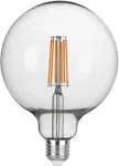 8W LED lemputė, skaidri, E27, 2700K