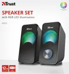Kompiuterio kolonėlės TRUST ARYS COMPACT 2.0 garsiakalbis RGB
