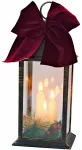 KOOPMAN Dekoracja świąteczna Affek Design Latarnia lampion adwentowy znicz LED 30CM 3 świece