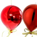 Edelman Bombka form&oacute;wka plastikowa bezpieczna balon ŚR 30CM - raudona
