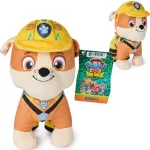 Psi Patrol i Dinozaury Maskotka Rubble pluszak mink&scaron;ta przytulanka piesek 20 cm