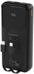 Wozinsky 20000 mAh 22.5W PD 20W juoda