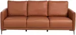 Beliani 3 vietų sofa CILENS Aukso ruda