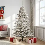 Dirbtinė kalėdinė eglutė su rutuliuku 240 cm 300 LED
