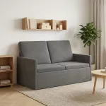 Dviejų vietų sofa Tamsiai pilka 130 x 81 x 82 cm