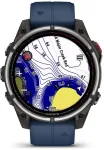 Garmin quatix 8 Pro i&scaron;manusis laikrodis 47 mm AMOLED jūrinis GPS mėlynas