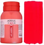 Akrilinė spalva - Vidutinė naphthol raudona - 396 - 750 ml indelis - Talens Art Creation