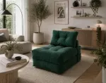 WOBA beanbag mattress &ndash; bottle žalias