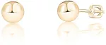 JVD Minimalist auksinis-plated stud earrings SVLE1502XH2GO