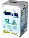 HUMANA SL EXPERT PIENAS BE LAKTOZĖS SOJOS BALTYMŲ PAGRINDAS 650g