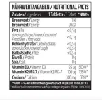 Kalcio citrato tabletės su vitaminu D3 ir K2 MST 60 tablečių