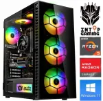 Stacionarus kompiuteris INTOP Ryzen 5 4500 16GB 1TB SSD M.2 NVME+2TB RX9060XT 16GB WIN11 (RW93525WH) (Atnaujinta)