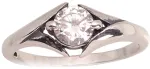 Diamond Sky Jewelry Sidabrinis žiedas su cirkoniais &bdquo;&Scaron;irdys ir Strėlės X&ldquo;