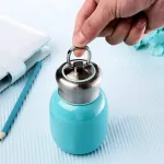 Maža termosas, 200 ml mini termosas, vakuuminiu būdu izoliuotas vandens butelis, nelaidus sultims, pienui, vakuumui, kar&scaron;to ir &scaron;alto vandens butelis, mergaitėms