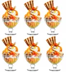 Altom Design Ledų ir desertų stiklinės taurės 280 ml Venus