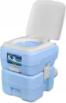 SereneLife ne&scaron;iojamas kempingo tualetas, 20 l