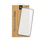 Aizsargstikls Connect Apple iPhone 18 Pro 2.5D Full Cover Japan Glue Glass Anti-Static Stronger