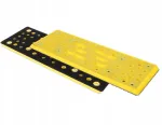 Daugia&scaron;luoksnė darbinė plok&scaron;tė su velcro | 70&times;197 mm | Multihole | Ntools