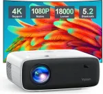 Vordon Yoton Y6 &ndash; 4k projektorius, 18000 liumenų, Bluetooth 5.2, Full Hd
