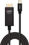 Lindy 40921 1m aktyvus mini displayport į hdmi adapterio kabelis su hdr