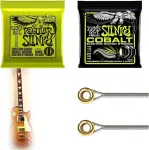 Elektrinės gitaros stygos, stiprumas 10-46, 2 skirtingų gitaros stygų komplektai, itin auk&scaron;tos E stygos, auk&scaron;čiausios kokybės plienas ir nikelis, gitaros stygos, skirtos gitaros stygų pakeitimui