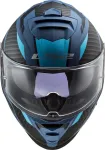 Ls2 viso veido &scaron;almas Ff800 Storm Ii L Racer Matte Juodas / Mėlyna