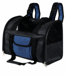 Trixie Kuprinė gyvūno perne&scaron;imui 44x21x30cm juoda/mėlyna