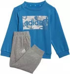 Adidas Sportinis Kostiumas Vaikams I Lin Ft Jog Pilkas Mėlyna HF1910