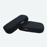 Arozzi 270x135x40 mm | Viskoelastinės medžiagos porankių pagalvėlės | Juodas