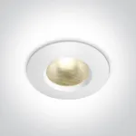 7W LED įleidžiamas &scaron;viestuvas, baltas, 2700/3000/4000K, dimeriuojamas, 10107PV/W/V