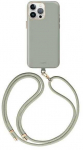 UNIQ dėklas Coehl Creme Apple iPhone 15 Pro 6.1"Magnetic Charging pilkos spalvos