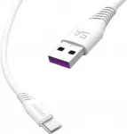 DUDAO L2T USB kabelis 2 m USB 2.0 USB A USB C baltas