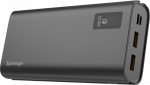 &bdquo;Sponge Energy 20000 QC&ldquo; 22,5 W, du USB A ir vienas USB C prievadai