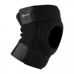 Rockbros LF1106L sports protector for patella and knee joint, dydis L - juodos spalvos