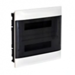 Legrand 135372 PRACTIBOX S įleidžiamas modulinis skirstytuvas 2x12 skaidrios durys 135372