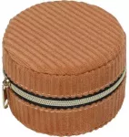 Home Styling Collection Maža papuo&scaron;alų dėžutė, velvetas, &Oslash; 8 cm