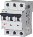 Eaton FAZ-B16/3 OFF NMP. 3 polių, IN=16A