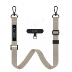 Tech-Protect C65 Rope Crossbody Leash - rusvai gelsvas