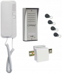 Cyfral COSMO SKAITMENINIS INTERPHONE, 1-NUOMININKAS Sidabrinis