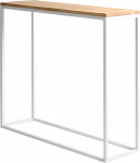 Customform Konsolė, JULITA METAL 92-1F, 0.3x1x0.92 m, Balta