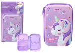 Didelis 3D penalas Vienaragis, violetinis