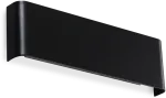 10W LED sieninis &scaron;viestuvas DELTA, juodas, 3000K, &scaron;viečia į vir&scaron;ų ir į apačią, 336510