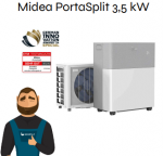 Mobilus kondicionierius Midea PortaSplit 3.5 kW