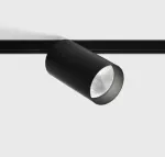 10W LED &scaron;viestuvas TUB M NB į magnetinę sistemą IN_LINE, juodas, 3000K, 6&deg;, DALI
