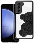 Oem TEDDY BEAR Dėklas skirtas Samsung Galaxy A16 5G sidabro spalvos