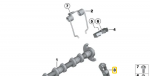 BMW Zwischenhebel 1 F20 F21 3 F30 F31 5 F07 F10 F11 G30 F90 M5 Originalus 11377539967