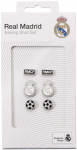 The Carat Shop Real Madrid set 3 Pairs of earrings